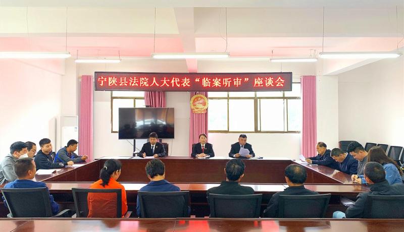 人大代表“臨案庭審”座談會(huì)