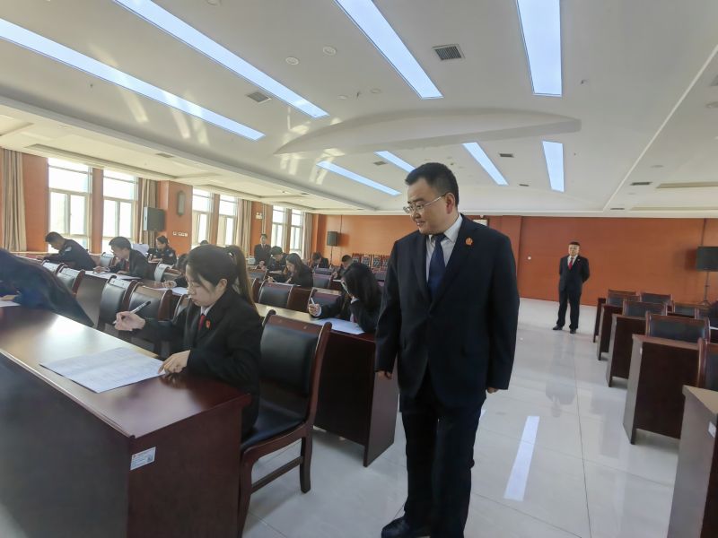 党组书记、院长周海龙巡考
