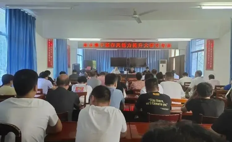 簡篇-板巖鎮(zhèn)“五抓五促進”提升干部作風能力