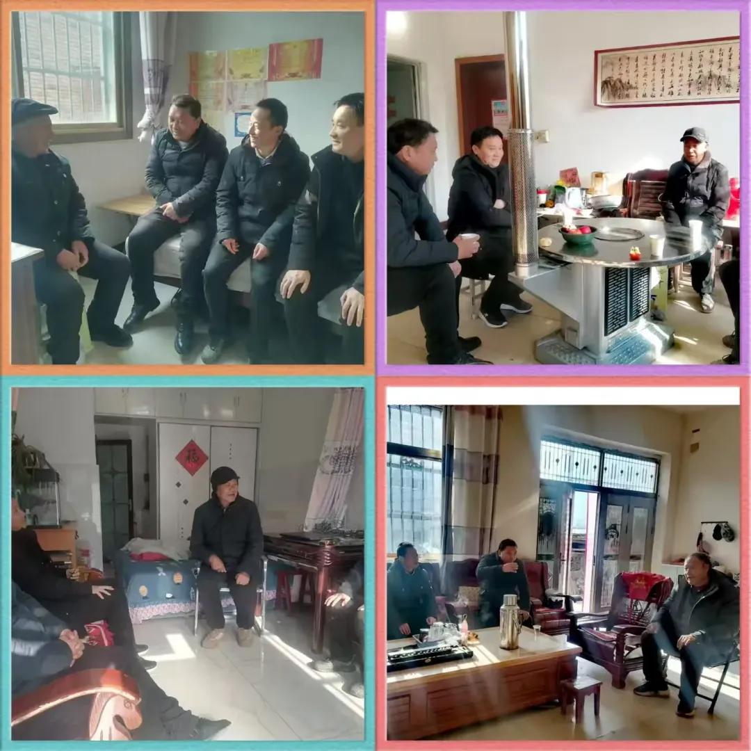 简篇-“前行不忘耕耘者，赓续情怀暖人心” —— 竹林关镇初级中学元旦前夕慰问退休教师