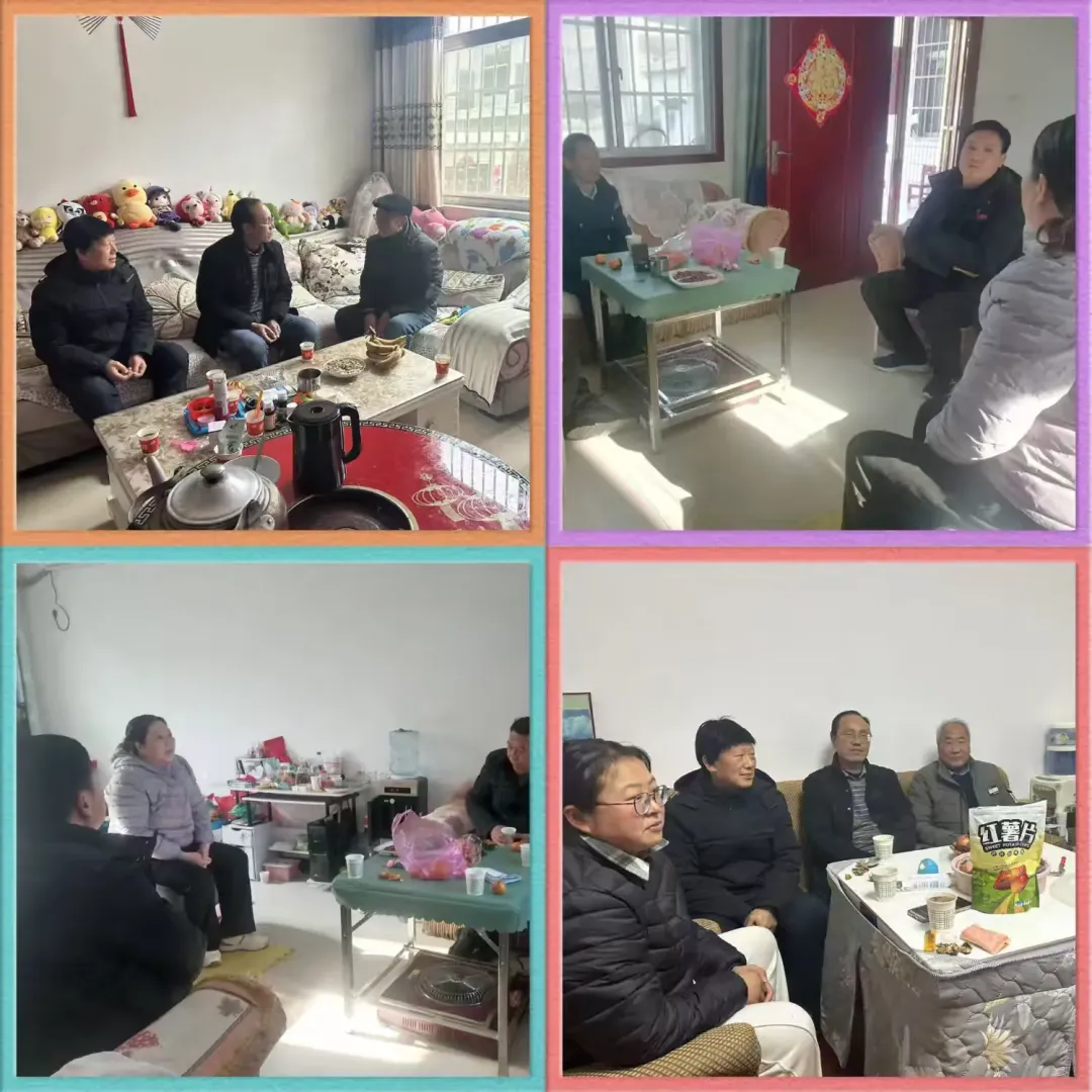 简篇-“前行不忘耕耘者，赓续情怀暖人心” —— 竹林关镇初级中学元旦前夕慰问退休教师