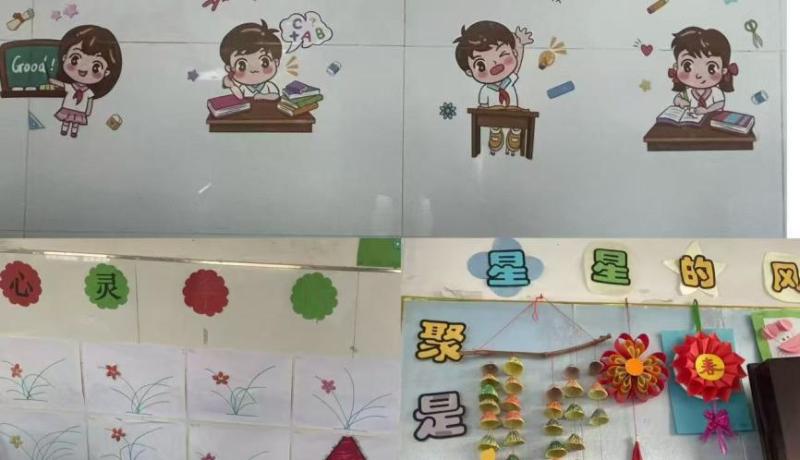 三原縣西陽(yáng)鎮(zhèn)武官中心小學(xué)開展班級(jí)布置評(píng)比活動(dòng) 展校園文化 揚(yáng)武官風(fēng)采 樹少年自信 (1)