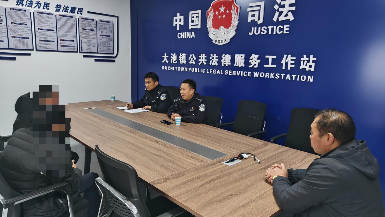 酒后口角引纠纷，民警调处化干戈