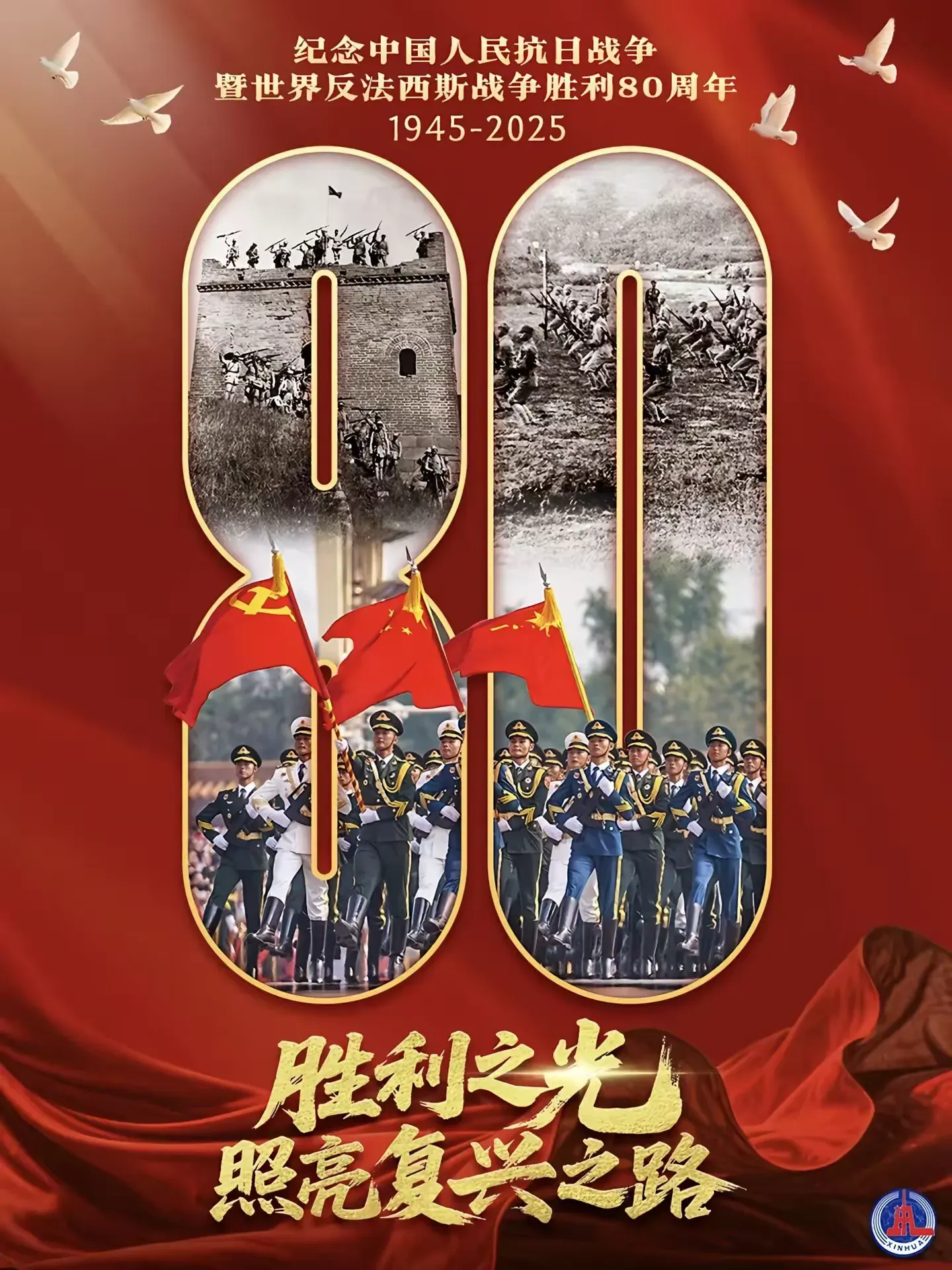 簡(jiǎn)篇-銘記歷史 砥礪前行 共筑健康中國(guó)夢(mèng)——周至縣中醫(yī)醫(yī)院組織觀看紀(jì)念中國(guó)人民抗日戰(zhàn)爭(zhēng)暨世界反法西斯戰(zhàn)爭(zhēng)勝利80周年閱兵式的現(xiàn)場(chǎng)直播