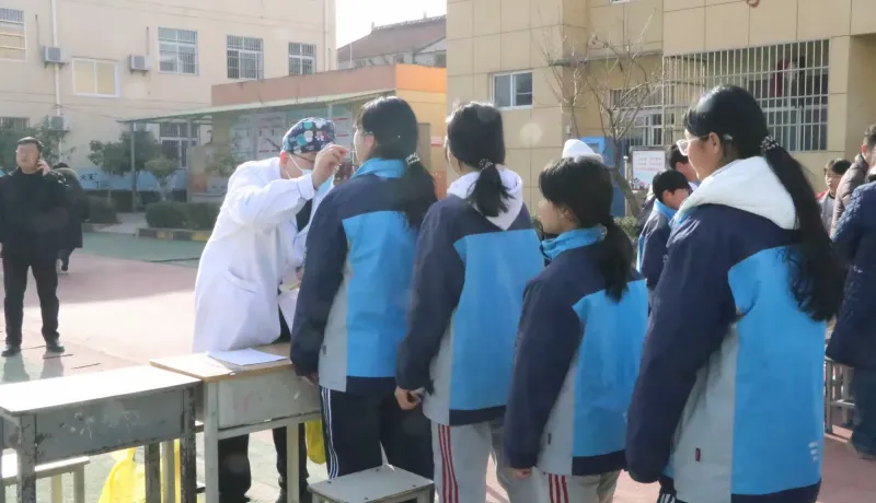 简篇-从“齿”开始 从“眼”出发——周至县中医医院青少年儿童”明眸皓齿“行动走进骆峪九年制学校