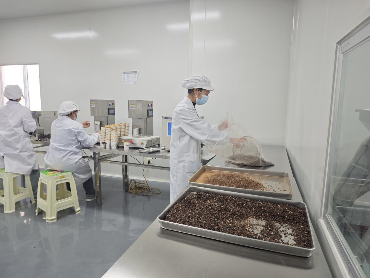 4拐枣代用茶生产车间