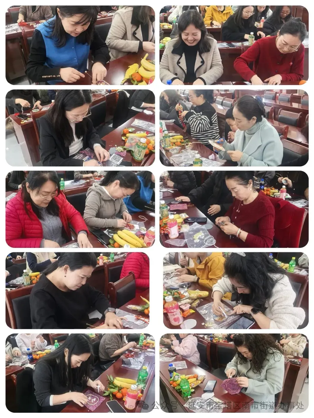 简篇-南市街道妇联举办“巾帼绽芳华·巧手迎三八”国风团扇DIY活动