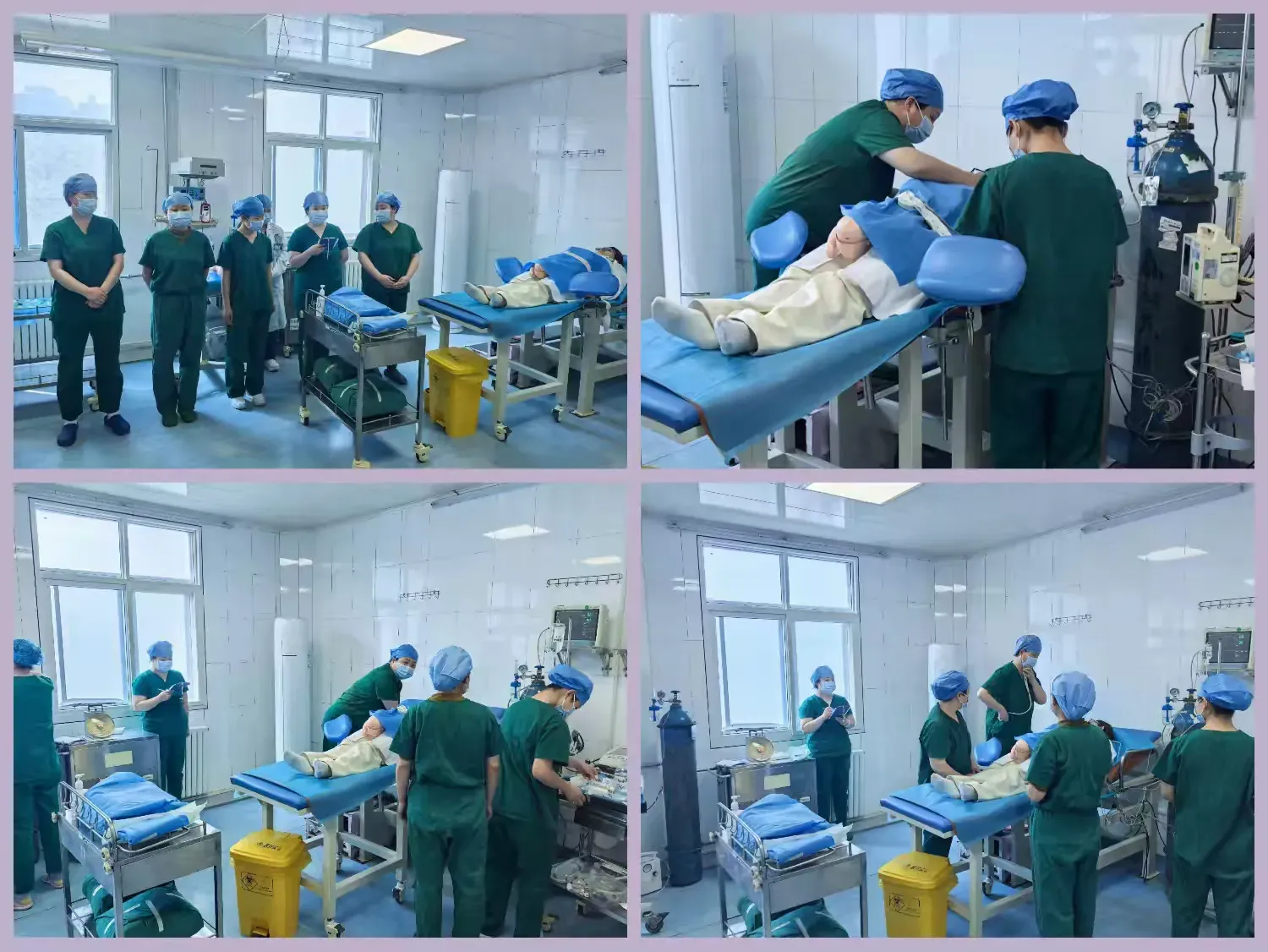 簡(jiǎn)篇-【藍(lán)中醫(yī)-婦產(chǎn)科】以練為戰(zhàn)，守護(hù)新生——我院開(kāi)展危重孕產(chǎn)婦和新生兒救治演練