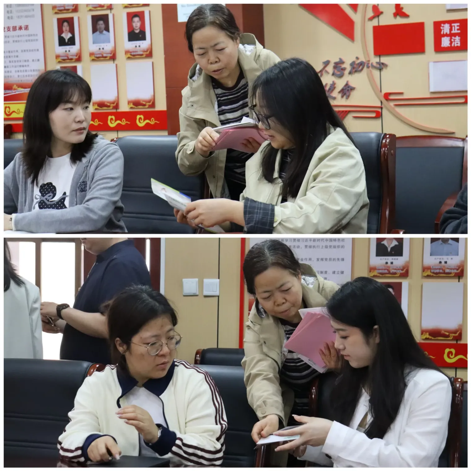 簡篇-中醫(yī)藥文化進(jìn)企業(yè) 真情護(hù)航女性健康——周至縣中醫(yī)醫(yī)院婦產(chǎn)科走進(jìn)周至縣金周國有資本投資運(yùn)營(集團(tuán))有限公司開展健康講座