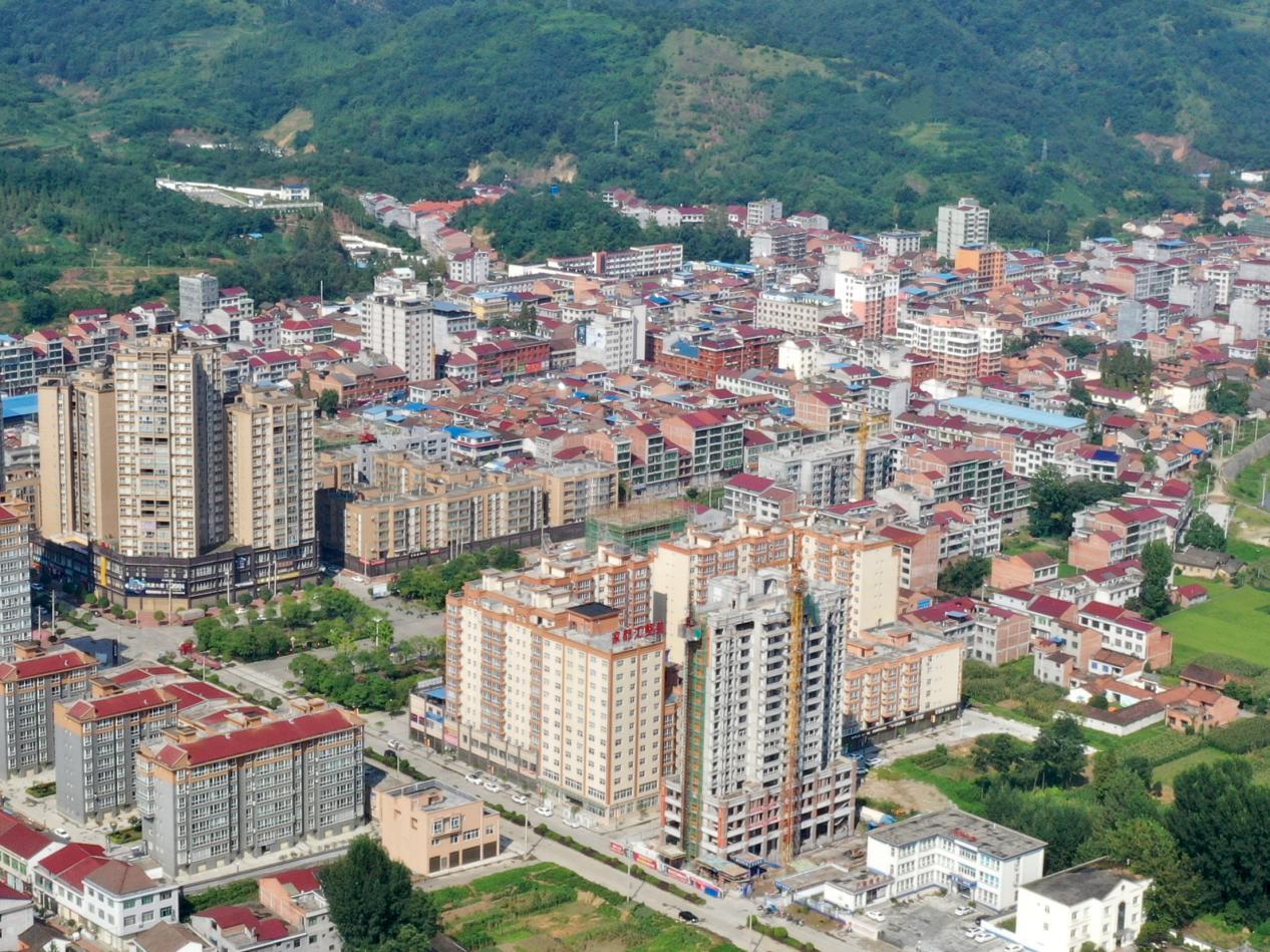 澗池鎮(zhèn)俯瞰圖