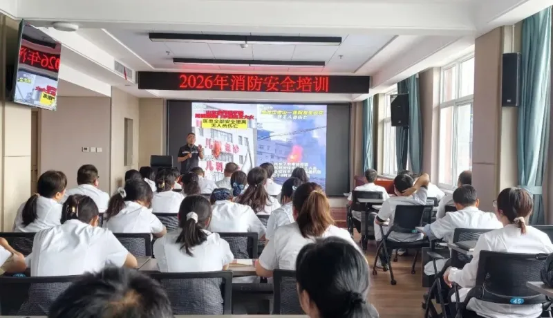 銅川市耀州區(qū)孫思邈中醫(yī)院：以練為戰(zhàn) 筑牢安全“防火墻”