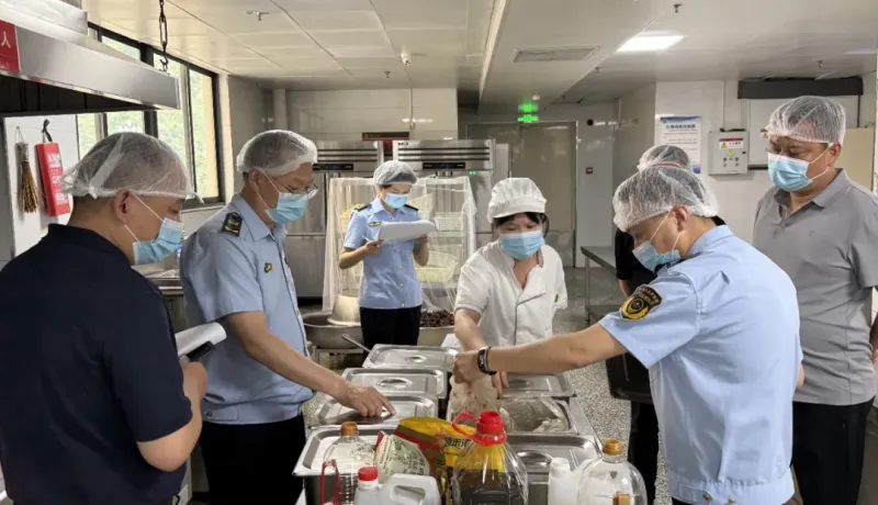 嵐皋縣市場監(jiān)管局：筑牢食品安全堅實防線 為平安高考保駕護航
