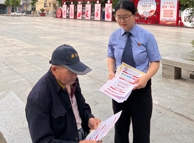 潼關縣人民檢察院開展禁毒法治宣傳活動