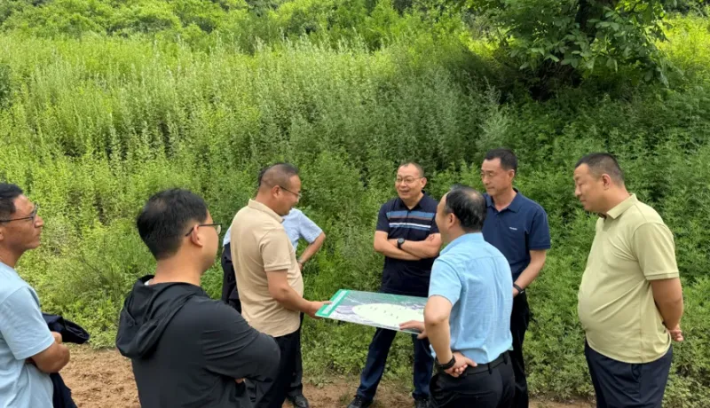 聚能天擎（北京）空間科技有限公司到麟游縣考察